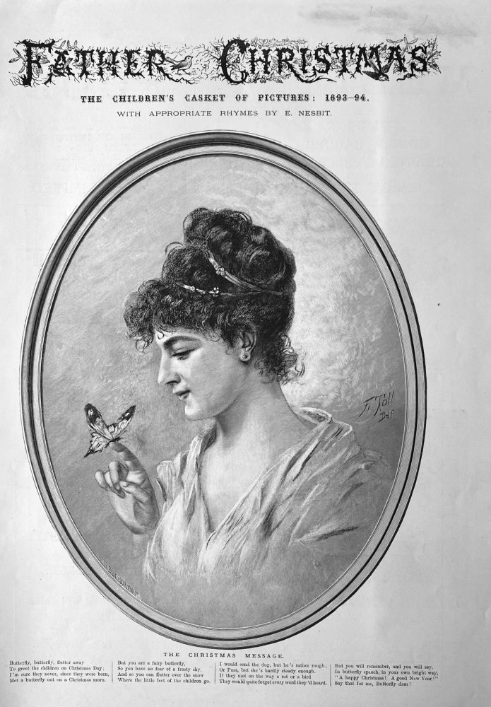 The Christmas Message.  1893-94.