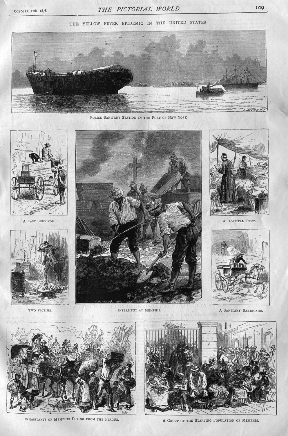 The Yellow Fever Epidemic in the United States.  1878.