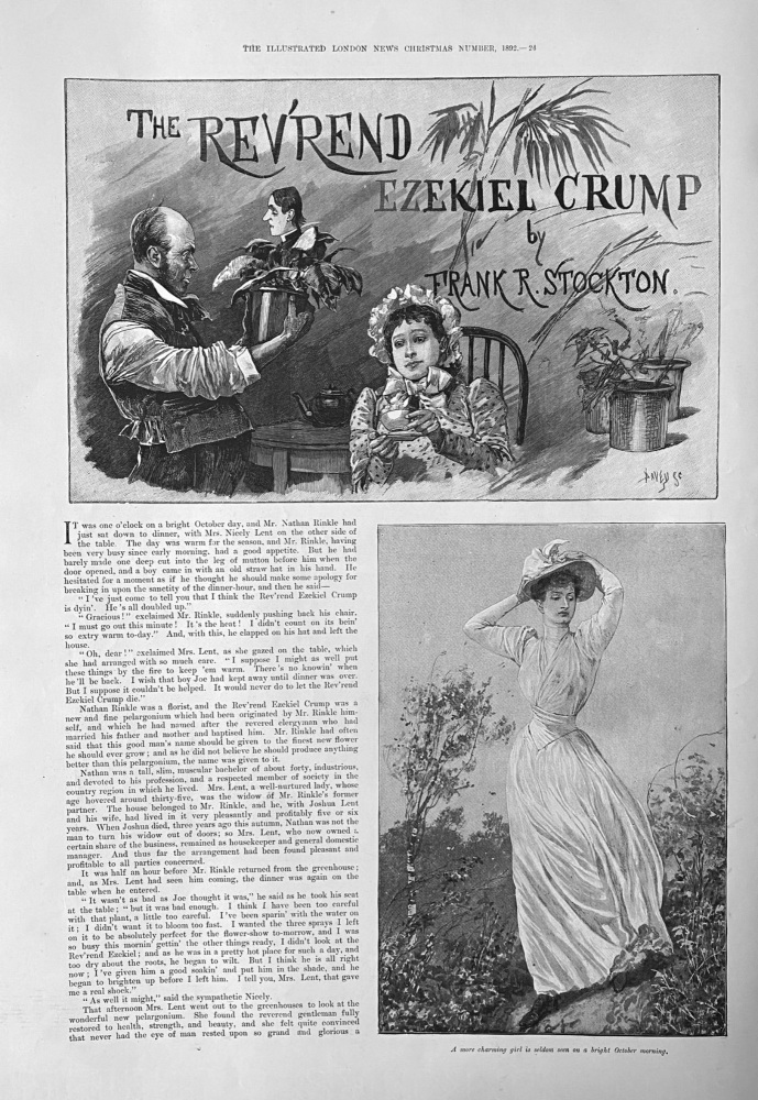 The Rev'rend Ezekiel Crump.  By Frank R. Stockton.  1892.