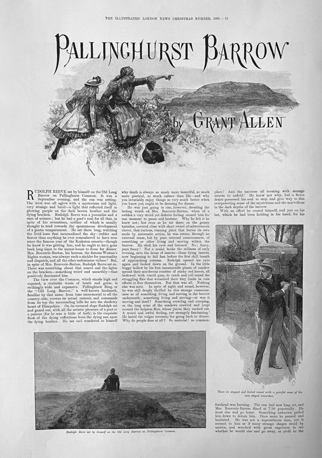 Pallinghurst Barrow.  By Grant Allen.  1892.