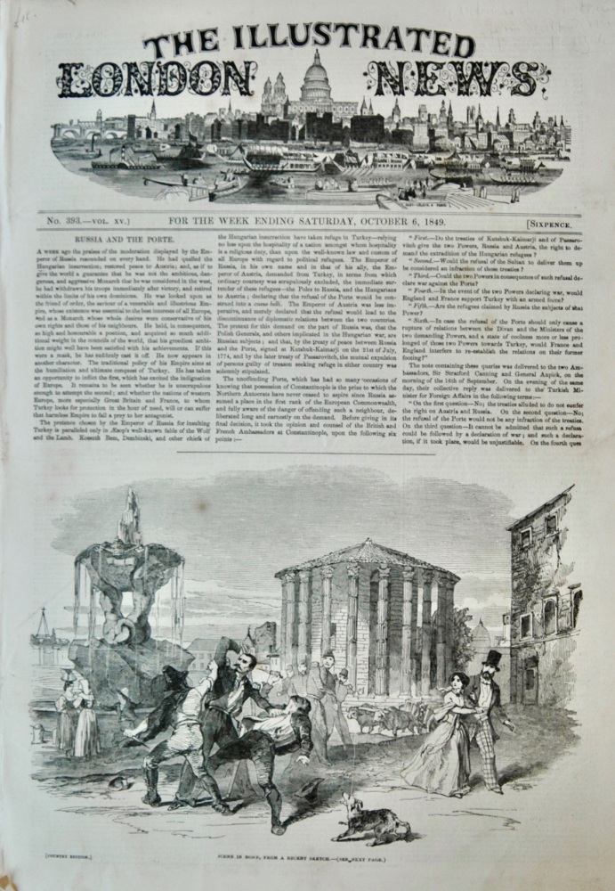The Illustrated London News - October 6, 1849