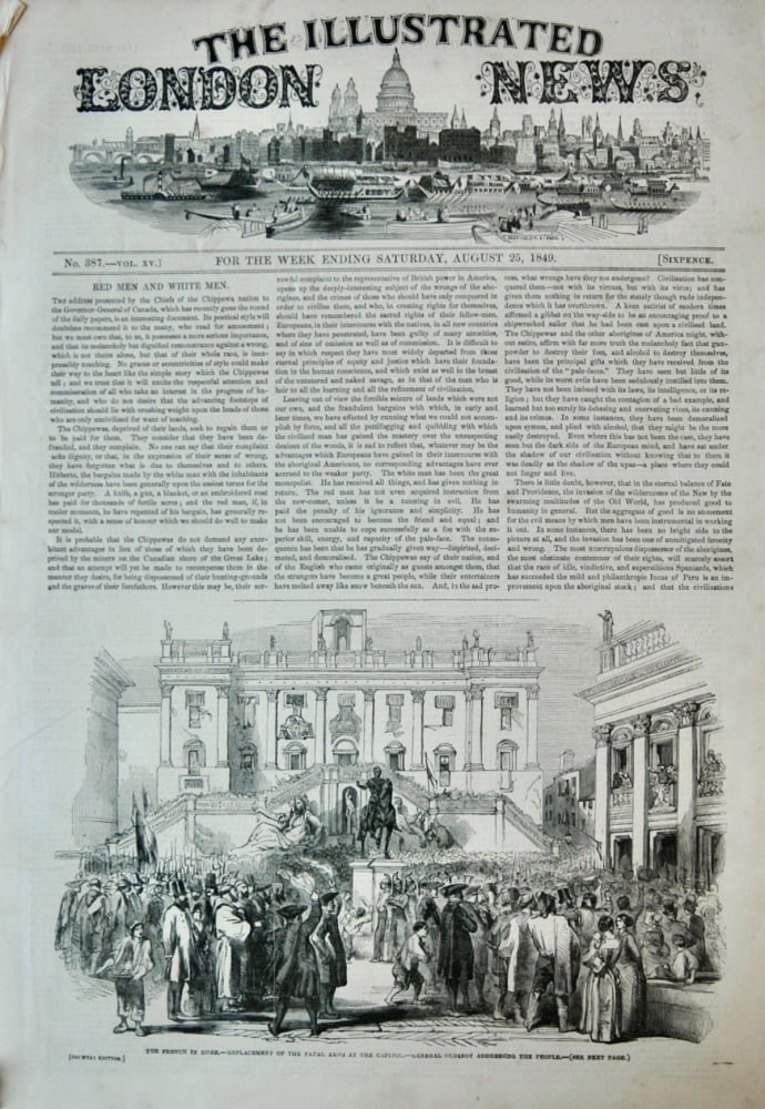 The Illustrated London News - August 25, 1849