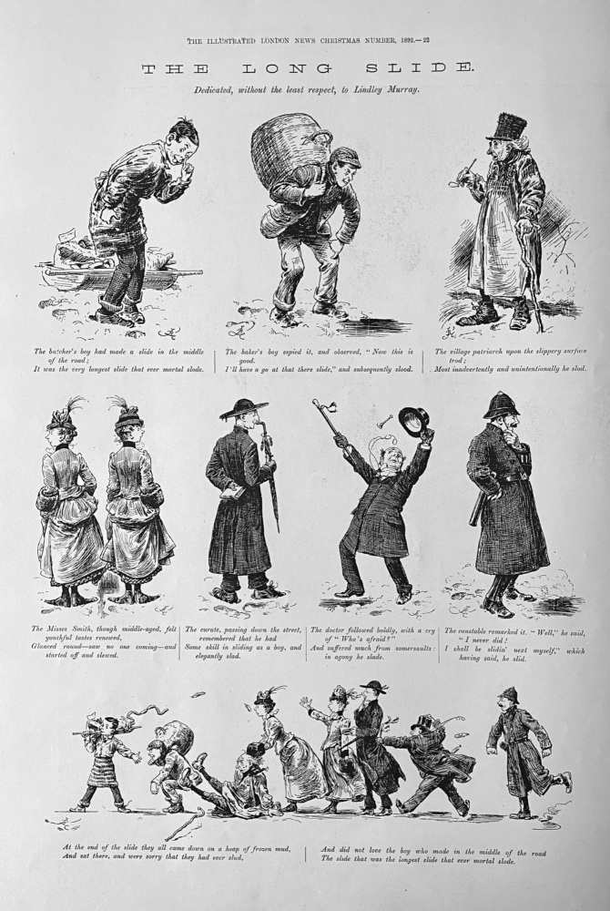 The Long Slide.  (Dedicated, without the least respect, to Lindley Murray.)  1892