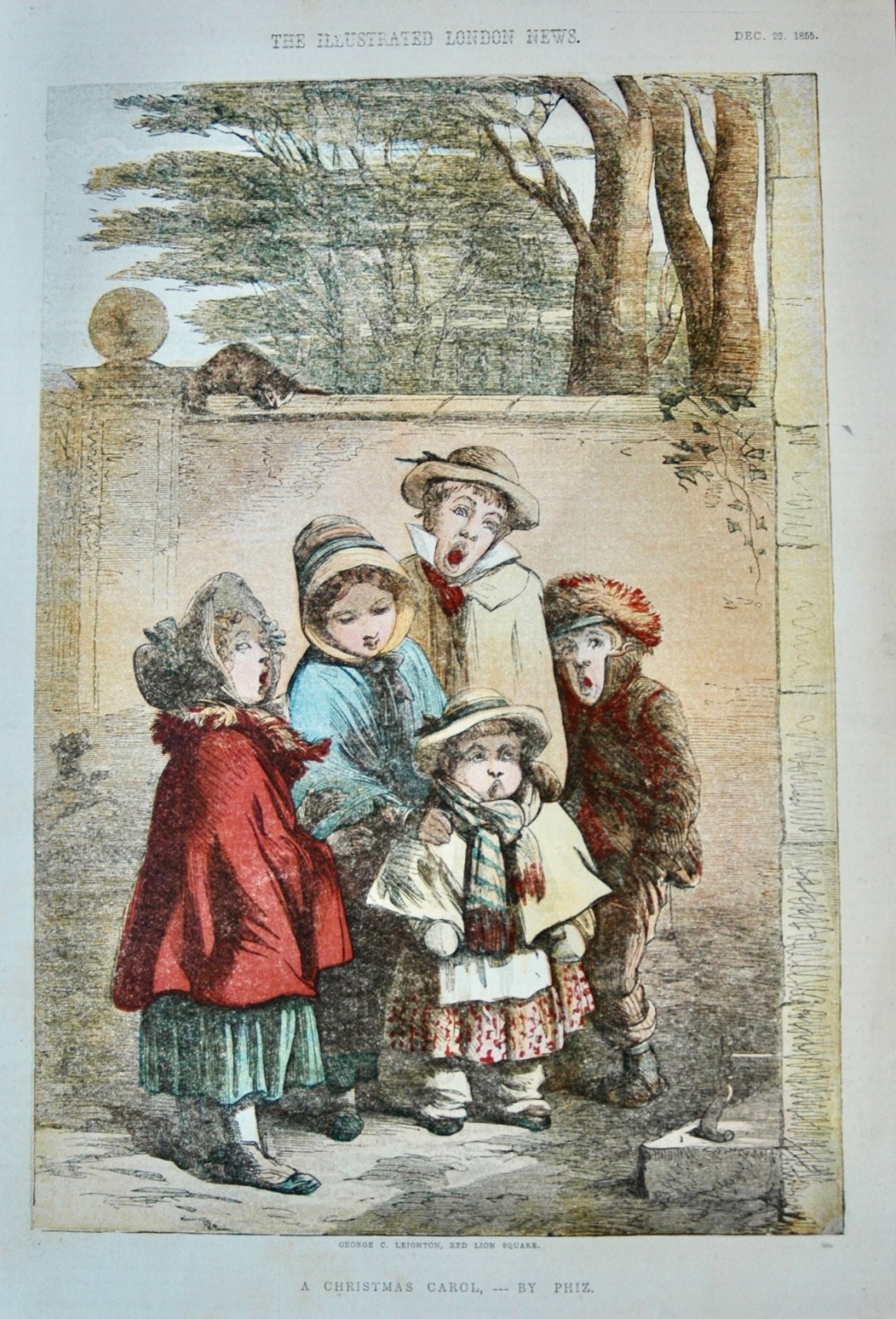 A Christmas Carol - by Phiz (1855)