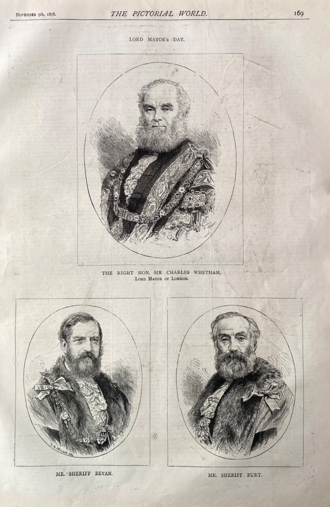 Lord Mayor's Day.  1878.