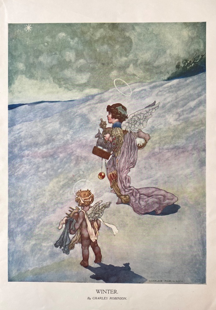 Winter.  From the Seasons. By Charles Robinson.  1920.