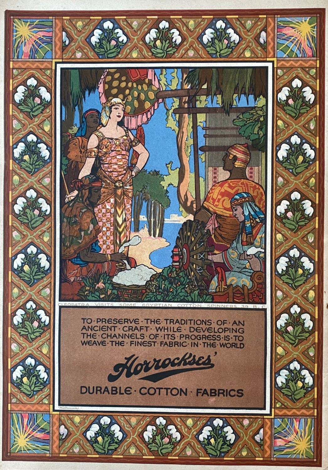 Horrockses'  Durable Cotton Fabrics.  1920.