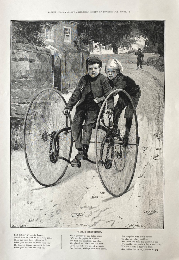 Facilis Descensus.  1892-93.