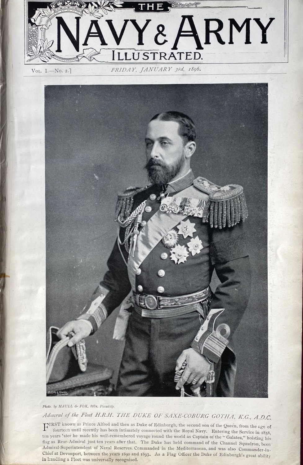 Navy & Army Illustrated - January 3, 1895