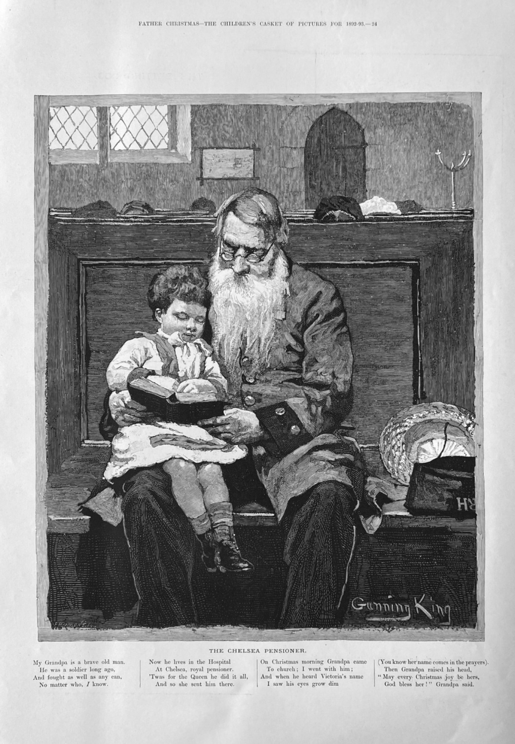 The Chelsea Pensioners.  1892-93.