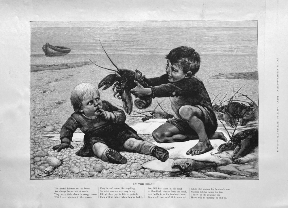 On the Beach. 1892-93.