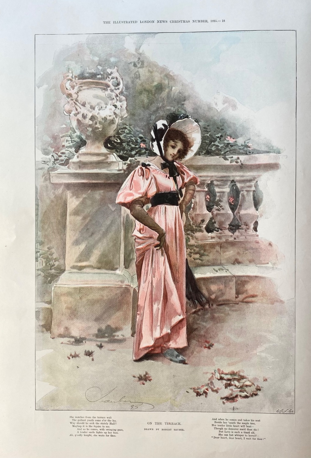 On the Terrace,  1895.