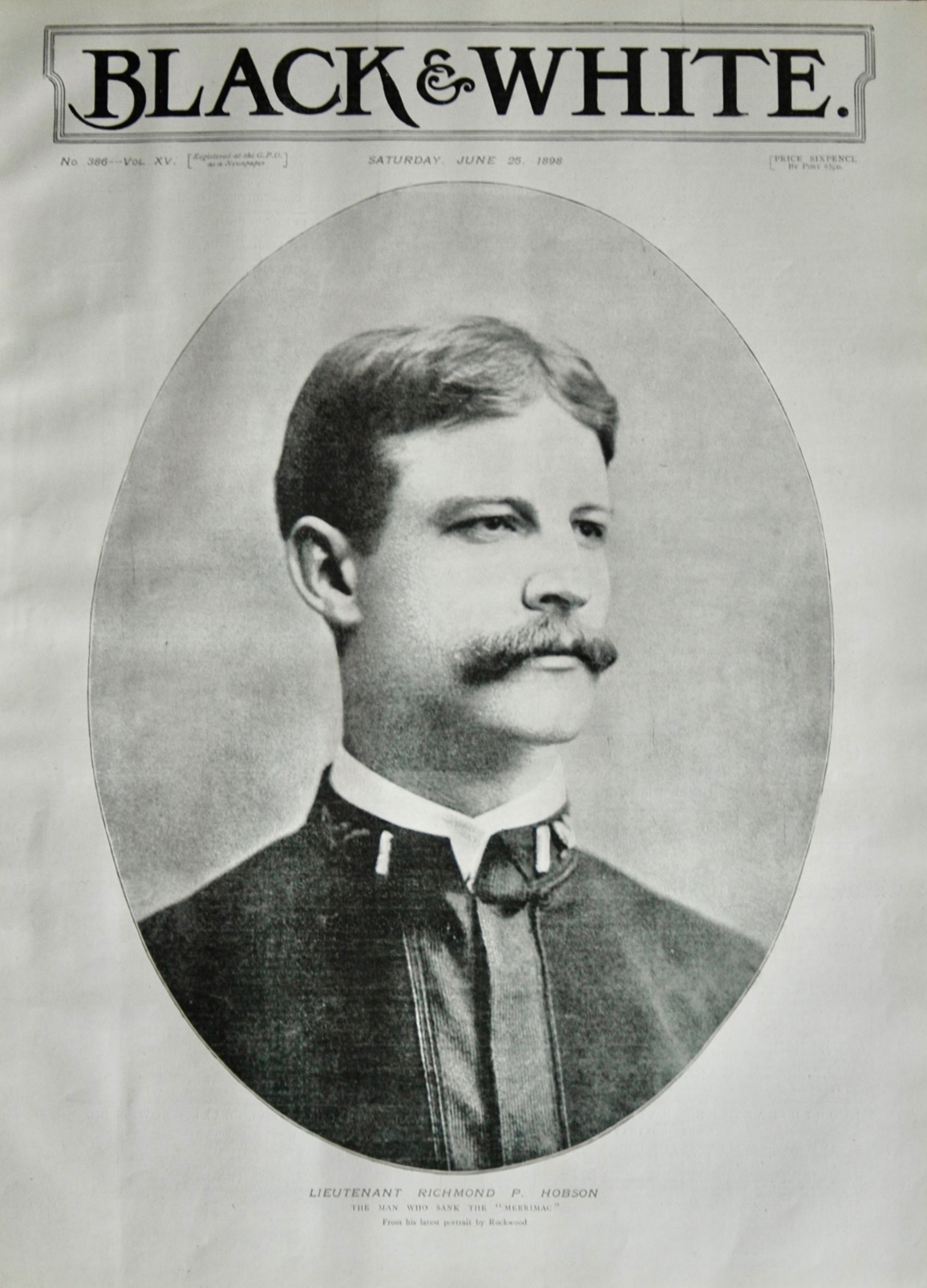 Lieutenant Richmond P Hobson - 1898