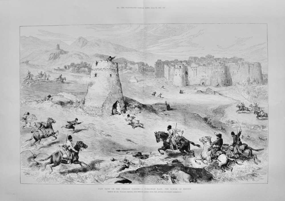 Past Days on the Persian Border - 1885