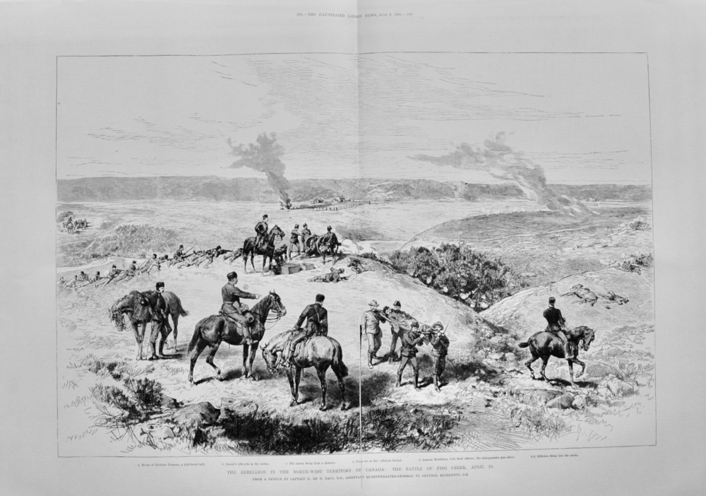 The Battle of Fish Creek - 1885