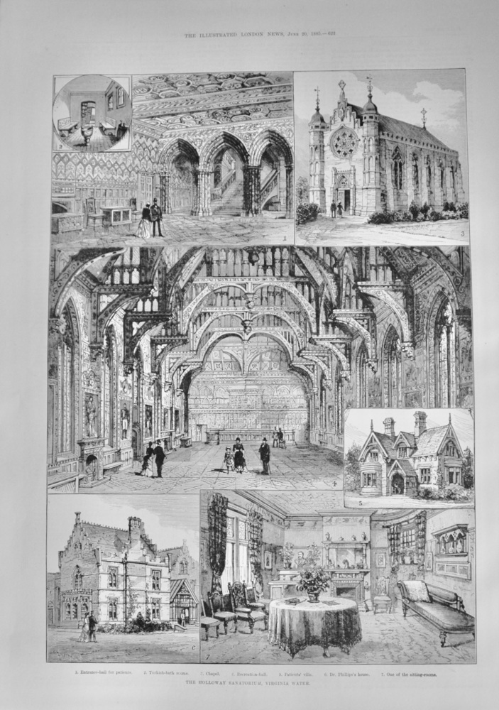 The Holloway Sanatorium, Virginia Water - 1885