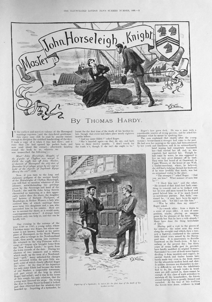 Master John Horseleigh, Knight.  1893.