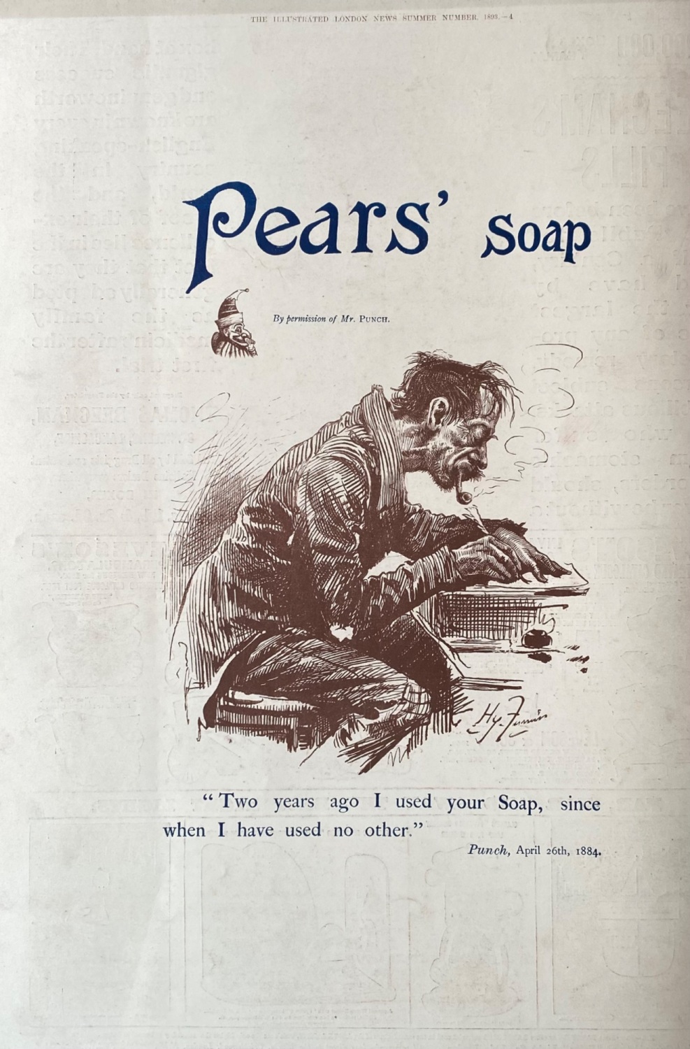 Pears' Soap. 1893.