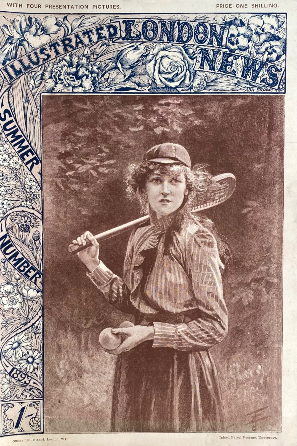 The Illustrated London News Summer Number.  1893.  (Front Cover).