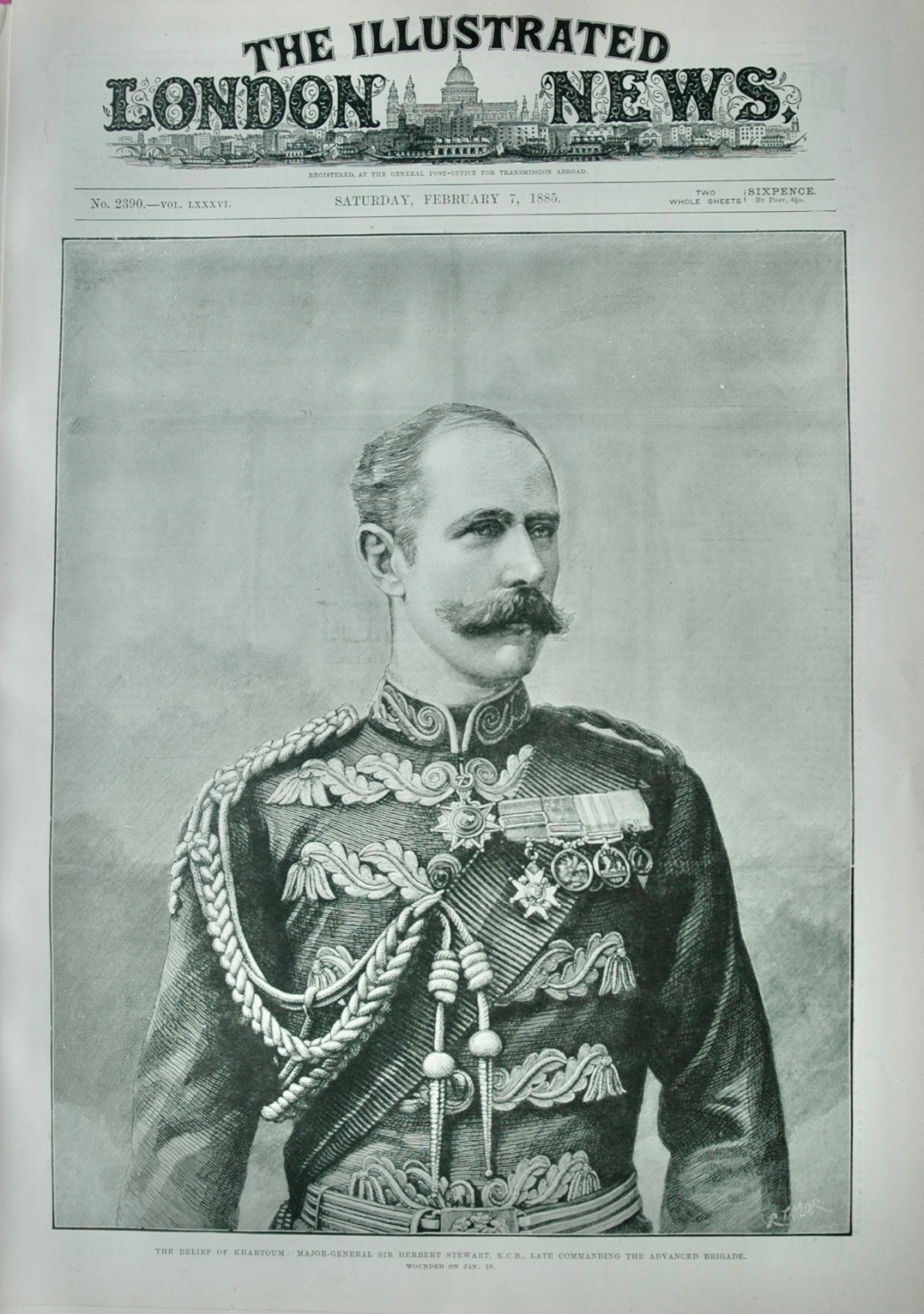 Major General Sir Herbert Stewart - 1885