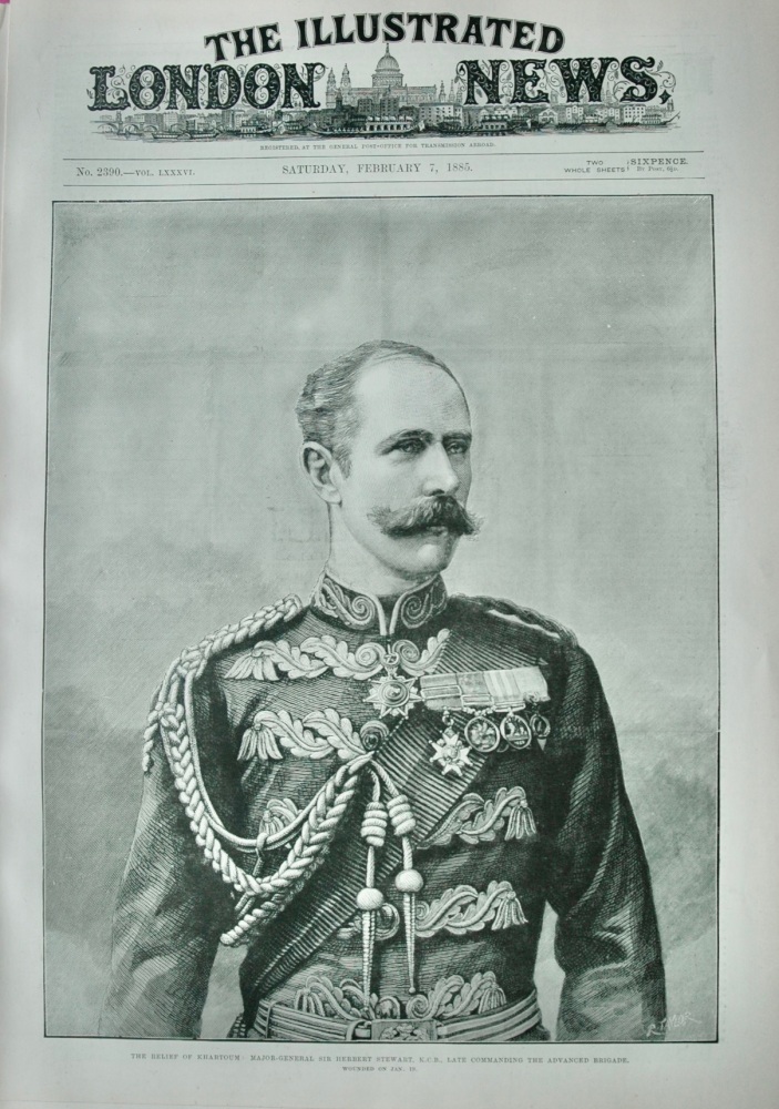 Major General Sir Herbert Stewart - 1885