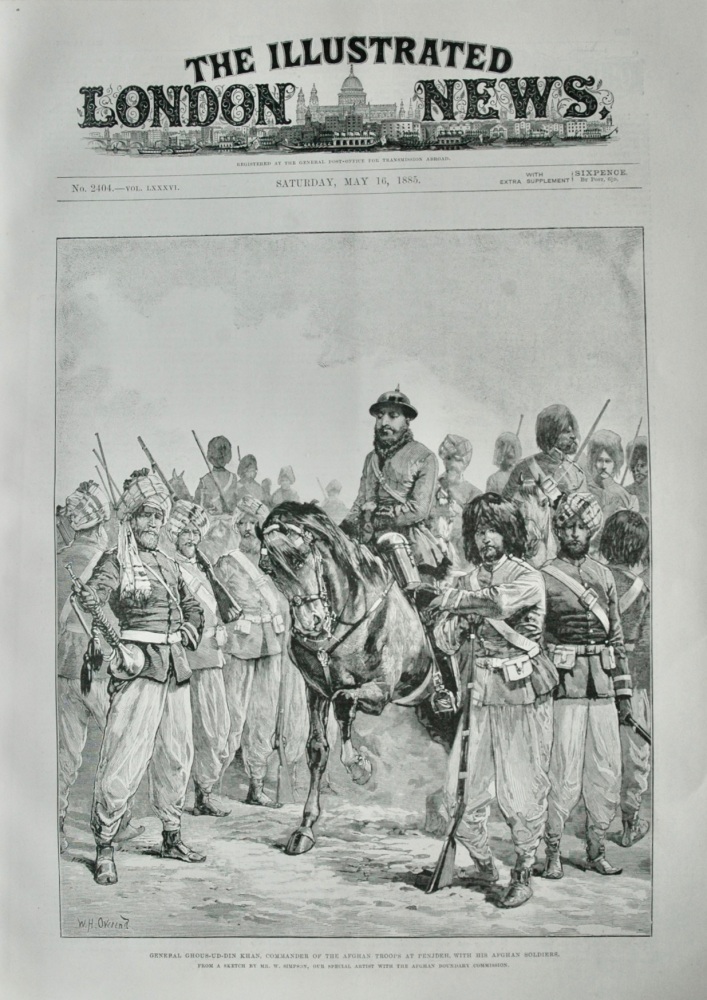 General Ghous-Ud-Din Khan - 1885