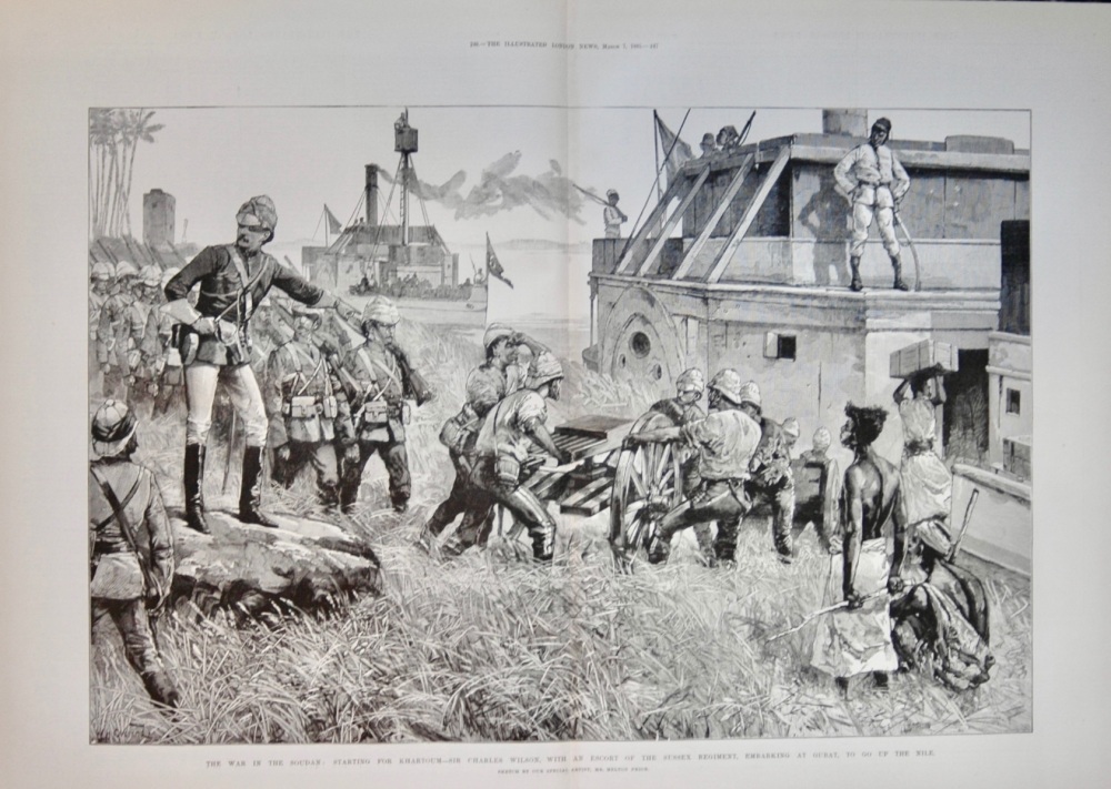 Starting for Khartoum - 1885