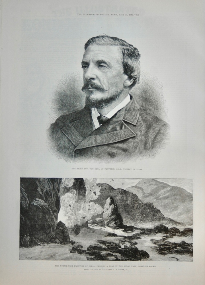 The Right Hon The Earl of Dufferin - 1885