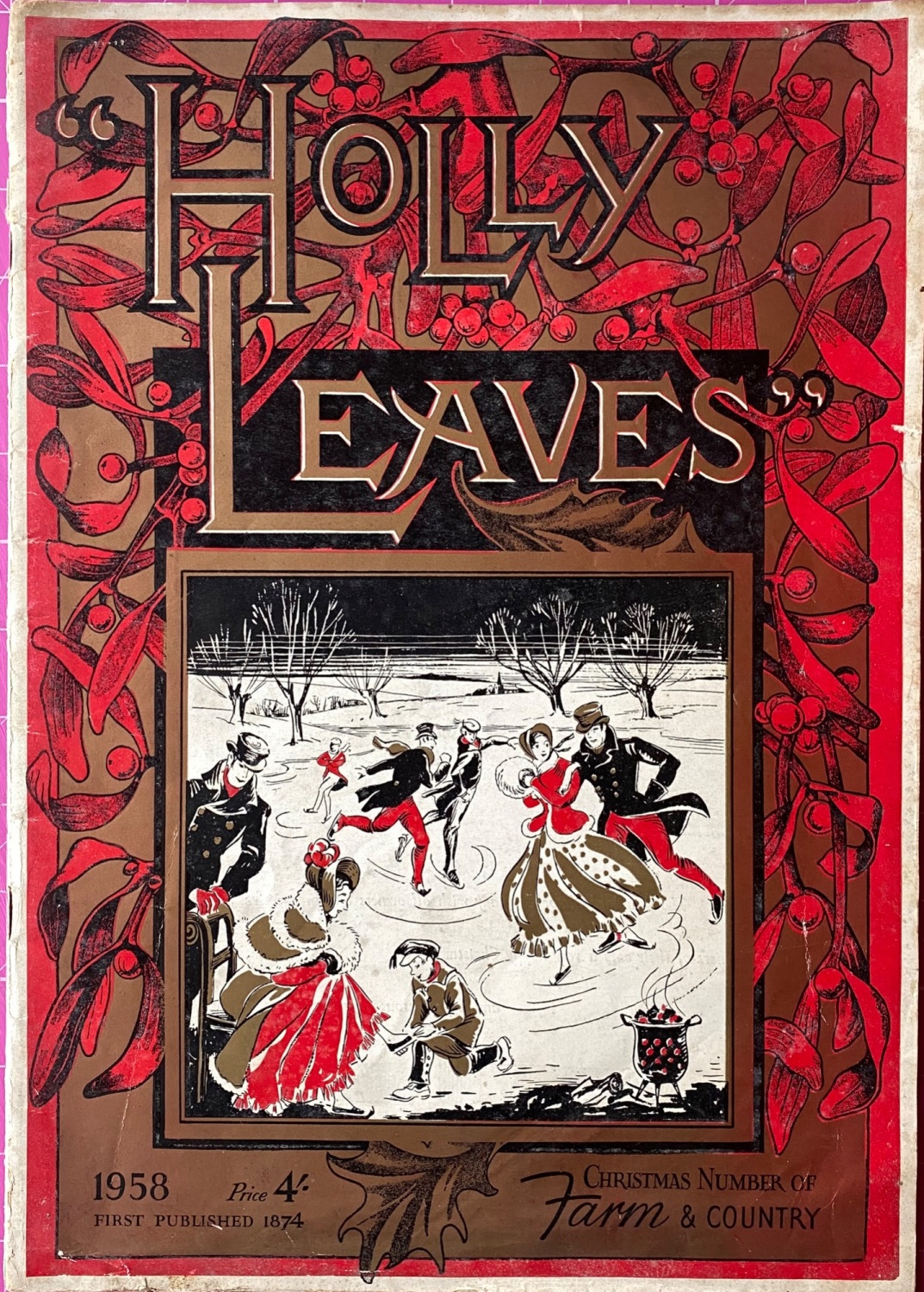 Holly Leaves - December 1958