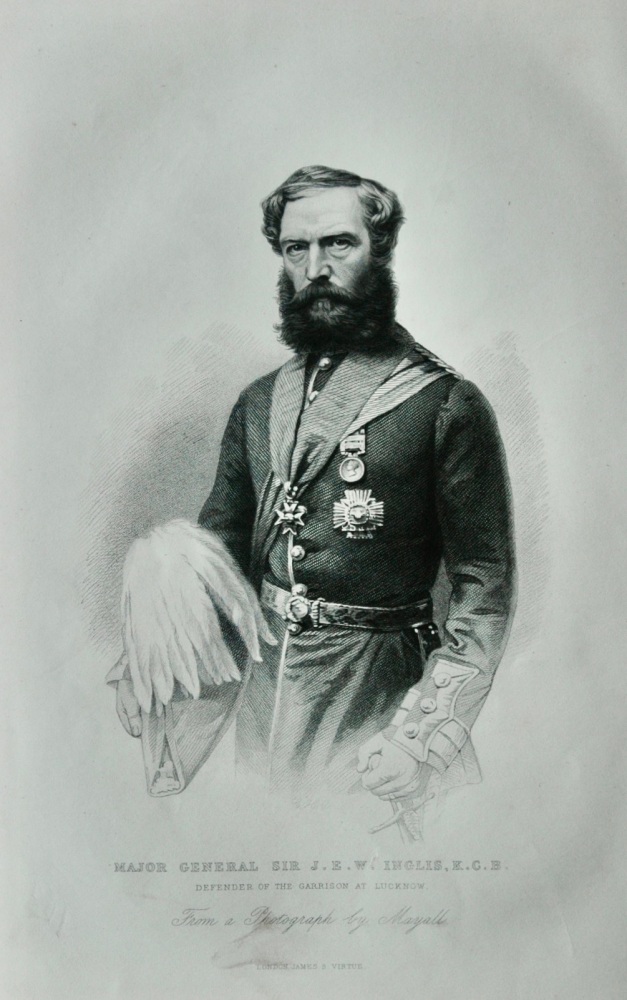 Major General Sir J E W Inglis - 1861