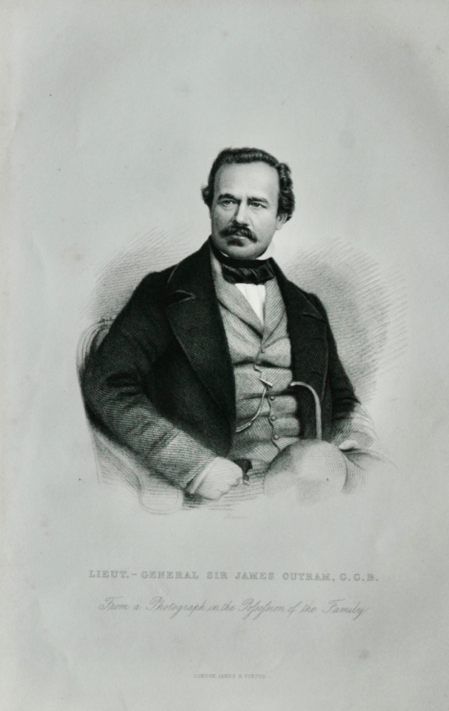 Lieutenant General Sir James Outram - 1861