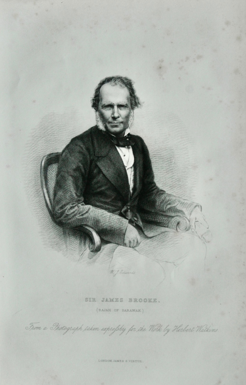 Sir James Brooke - 1861