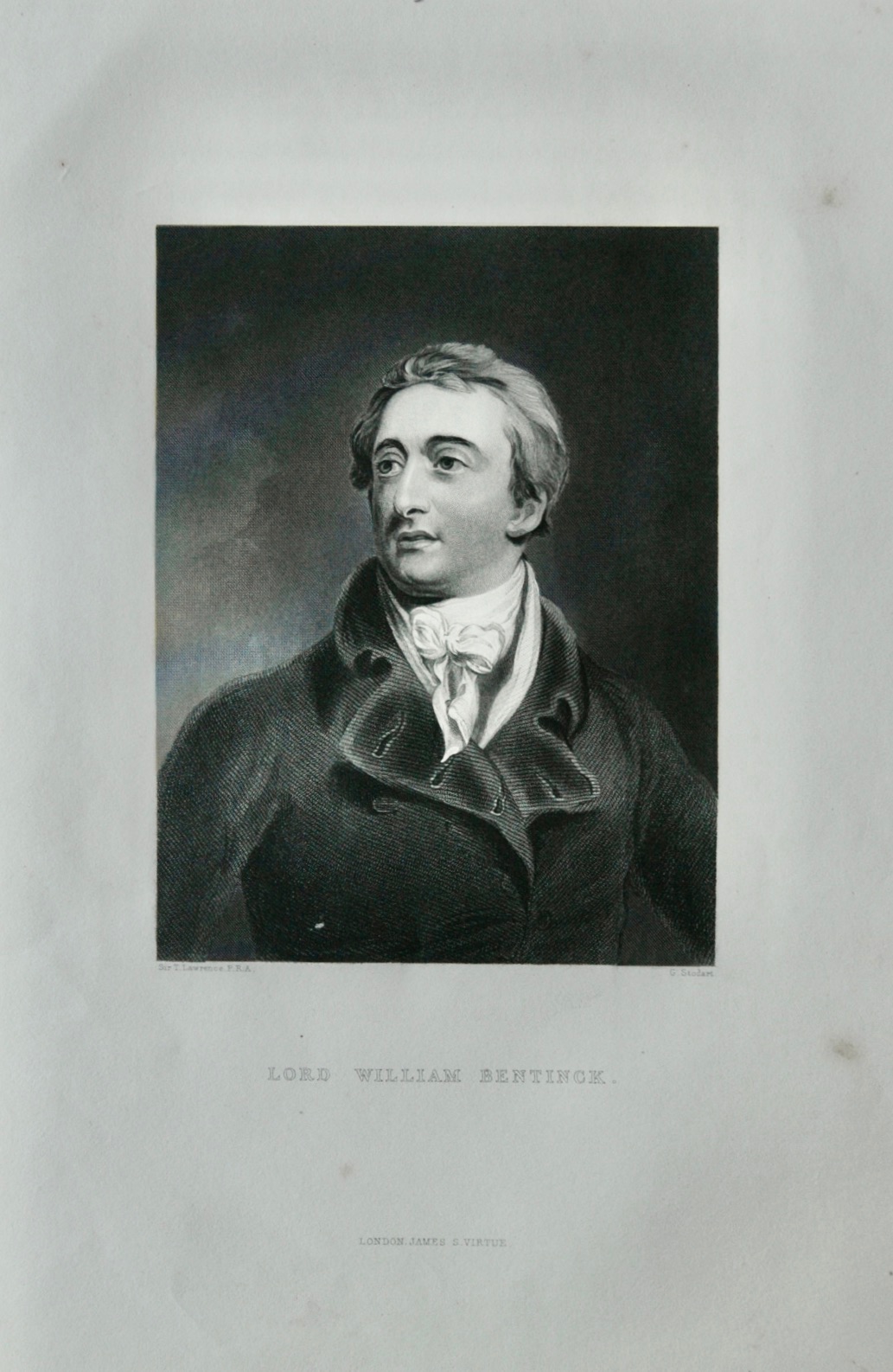 Lord William Bentinck - 1861