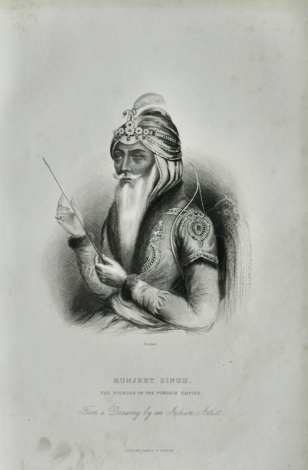 Runjeet Singh - The Founder of the Punjab Empire - 1861
