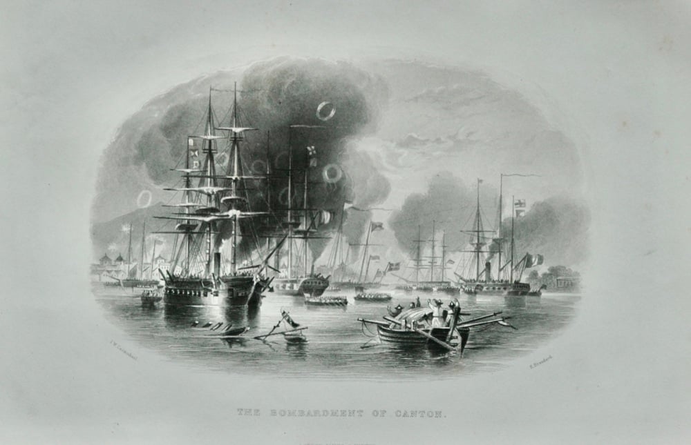 The Bombardment of Canton - 1861