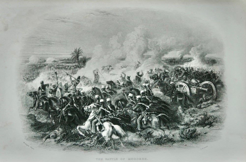 The Battle of Moodkee - 1861