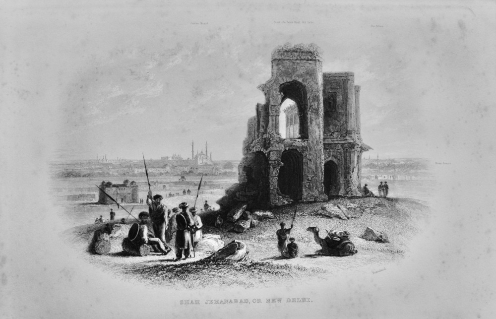 Shah Jehanabad, or New Delhi - 1861