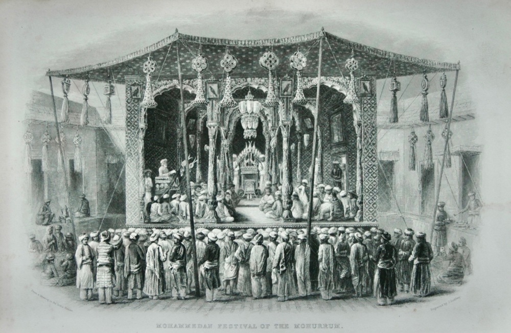 Mohammedan Festival of the Mohurrum - 1861