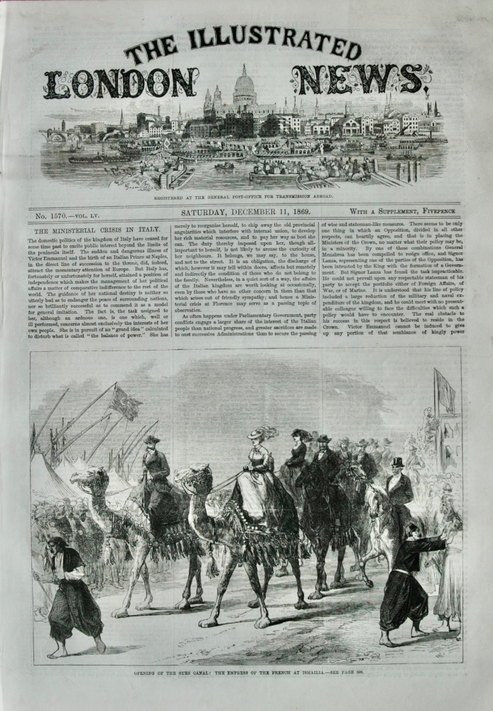 The Illustrated London News - December 11, 1869