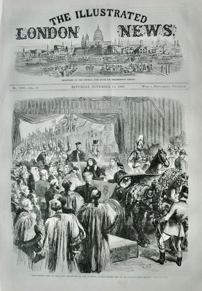The Illustrated London News - November 13, 1869
