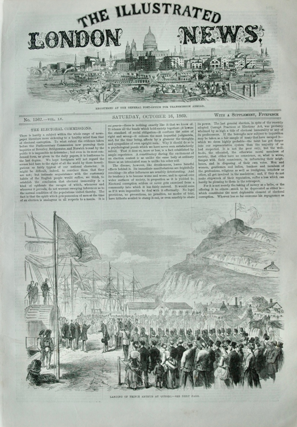 The Illustrated London News - October 16, 1869