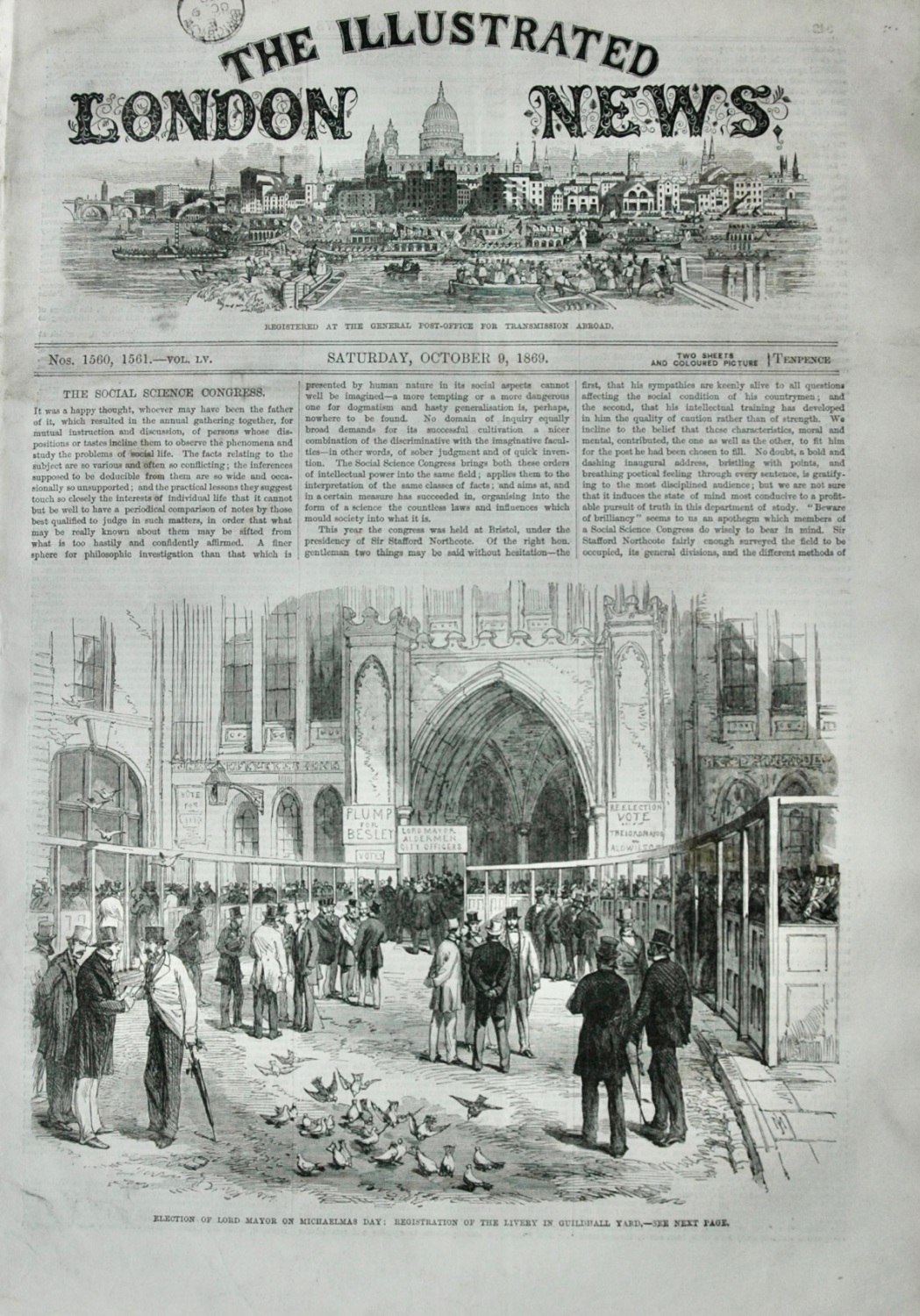 The Illustrated London News - October 9, 1869
