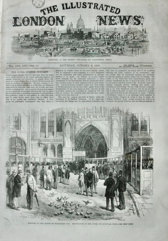 The Illustrated London News - October 9, 1869