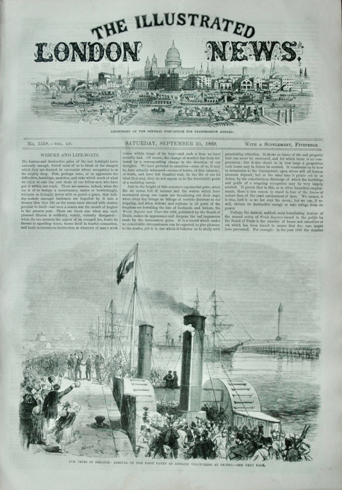 The Illustrated London News - September 25, 1869