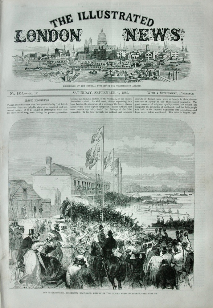 The Illustrated London News - September 4, 1869