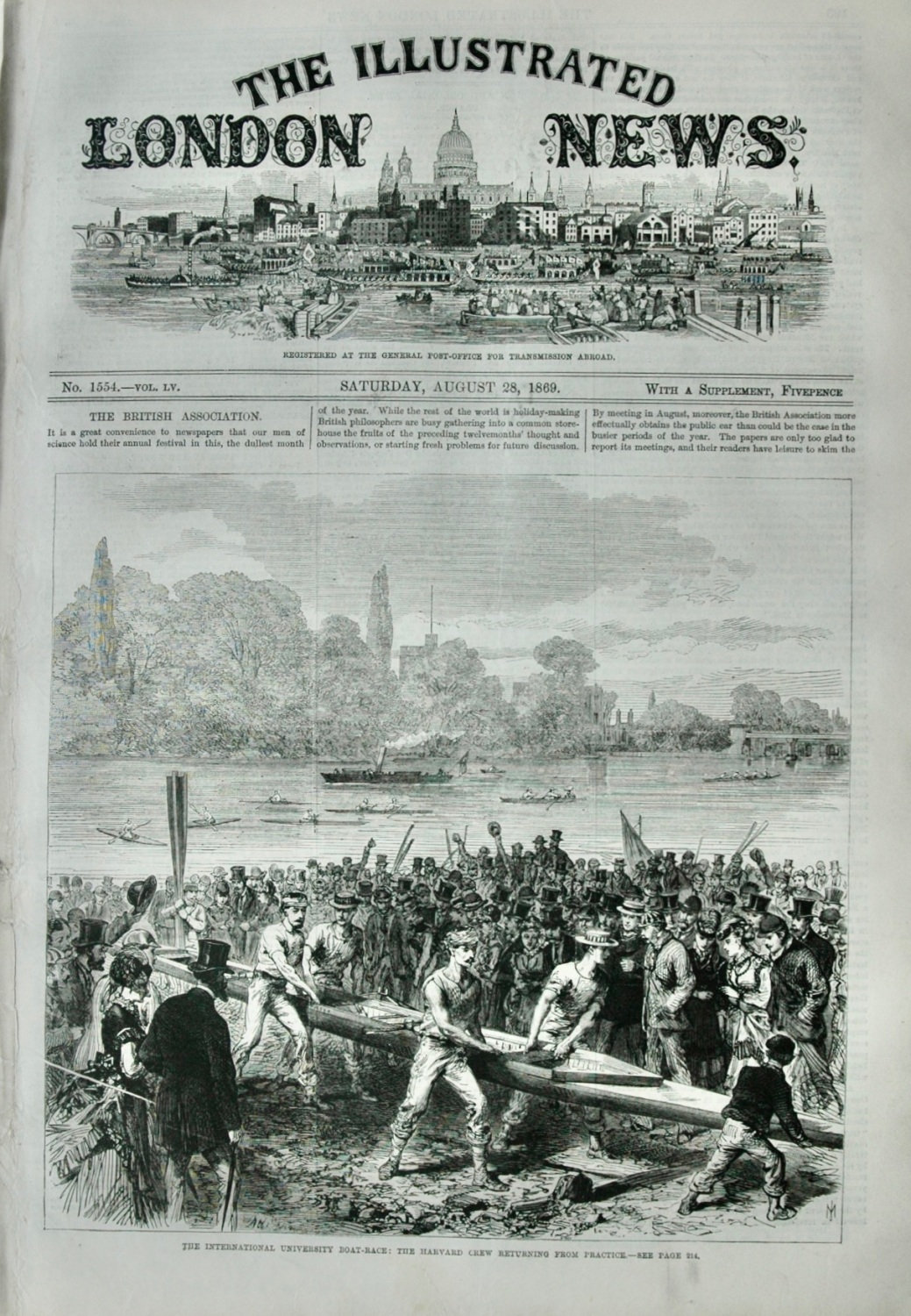 The Illustrated London News - August 28, 1869