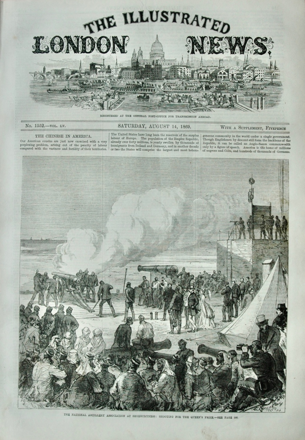 The Illustrated London News - August 14, 1869