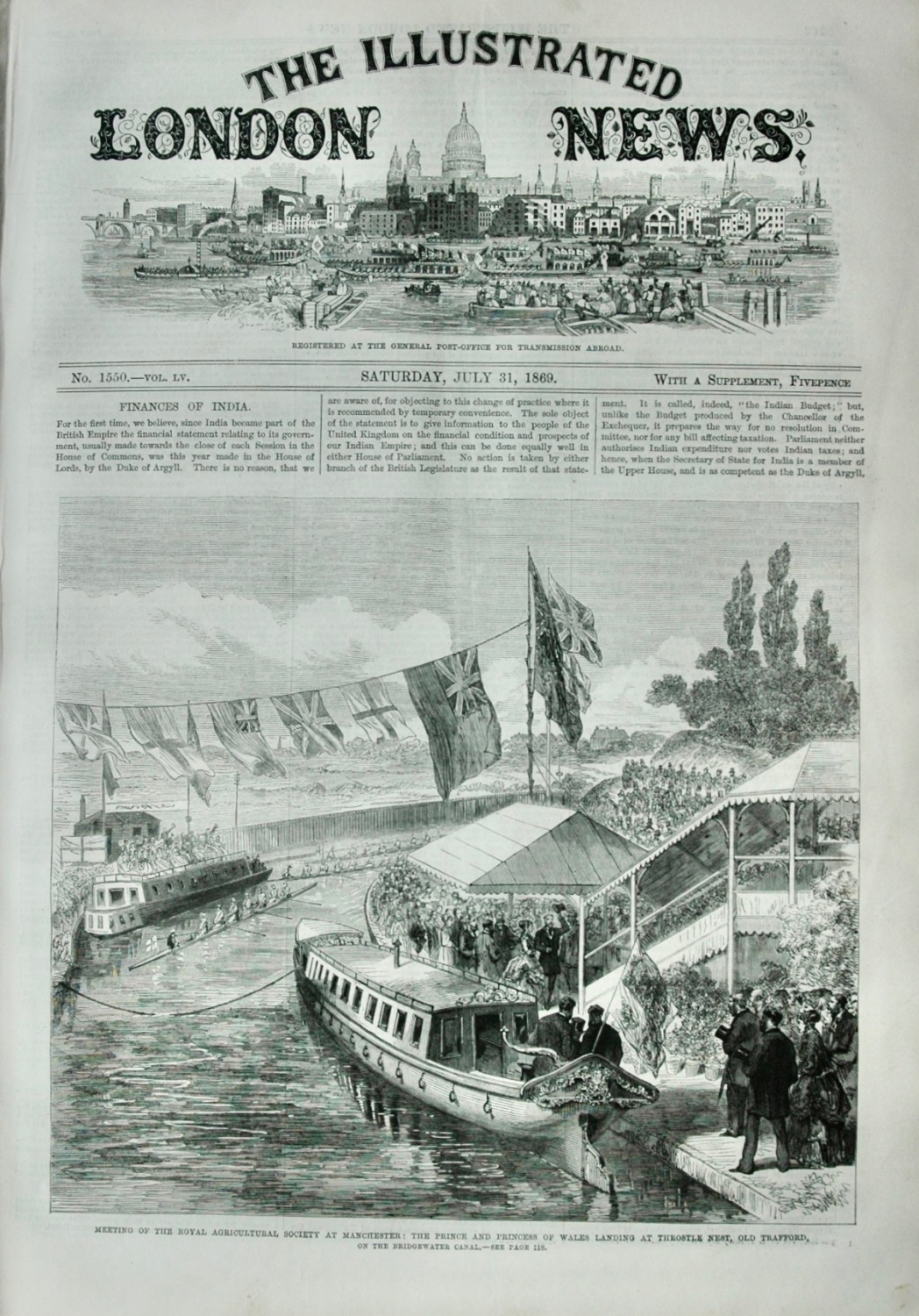 The Illustrated London News - July 31, 1869