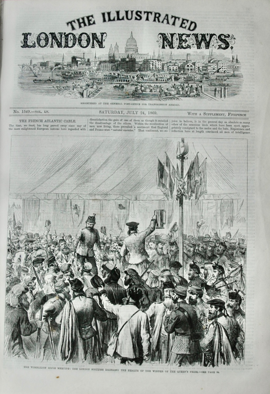 The Illustrated London News - July 24, 1869
