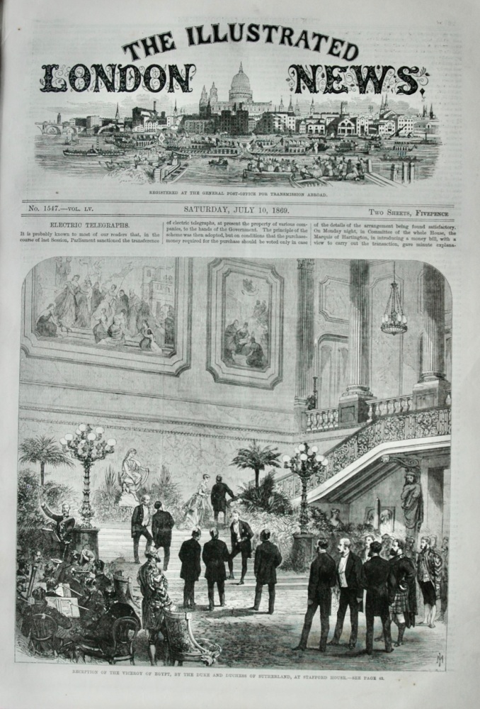 The Illustrated London News - July 10, 1869